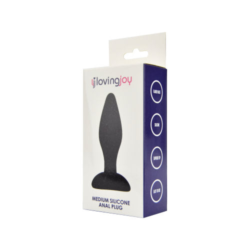 Loving Joy Silicone Anal Plug Medium