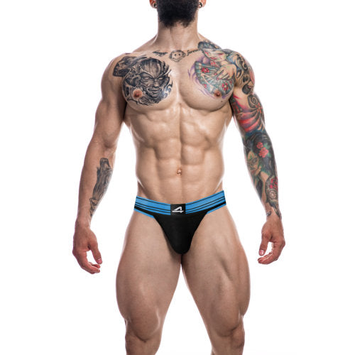 C4M Rugby Jockstrap Electric Blue Large